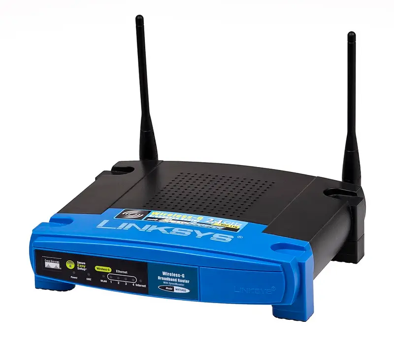 A router — joins two different networks