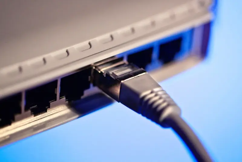 Ports on a switch — a frame goes only where it is addressed
